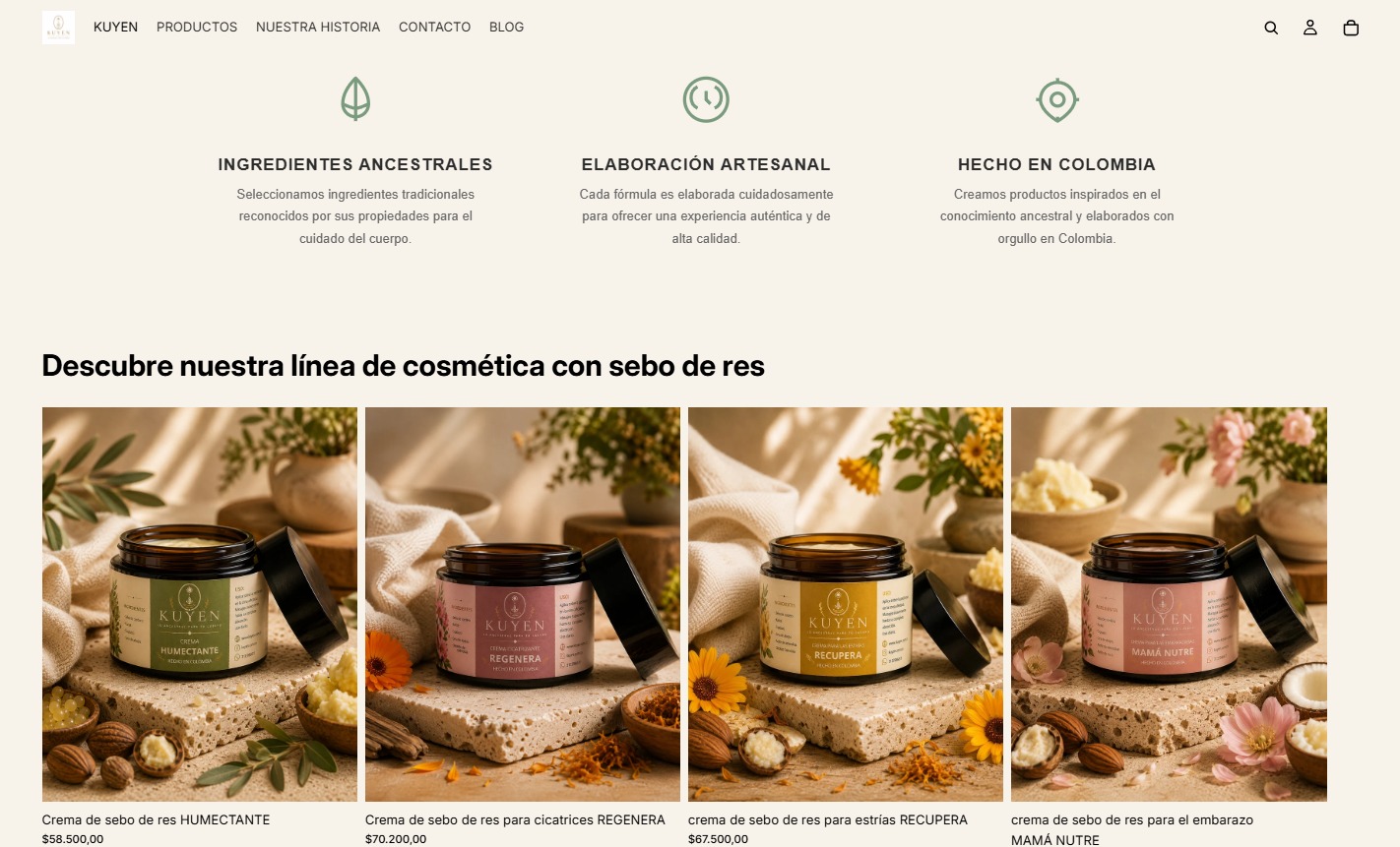 Diseño y desarrollo de tiendas Shopify en Colombia